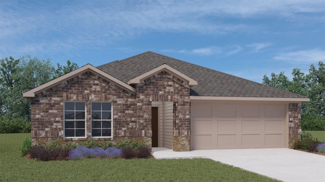 New construction Single-Family house X40I Texas Cali, 306 Rusted Rail Drive, Royse City, TX 75189 - photo