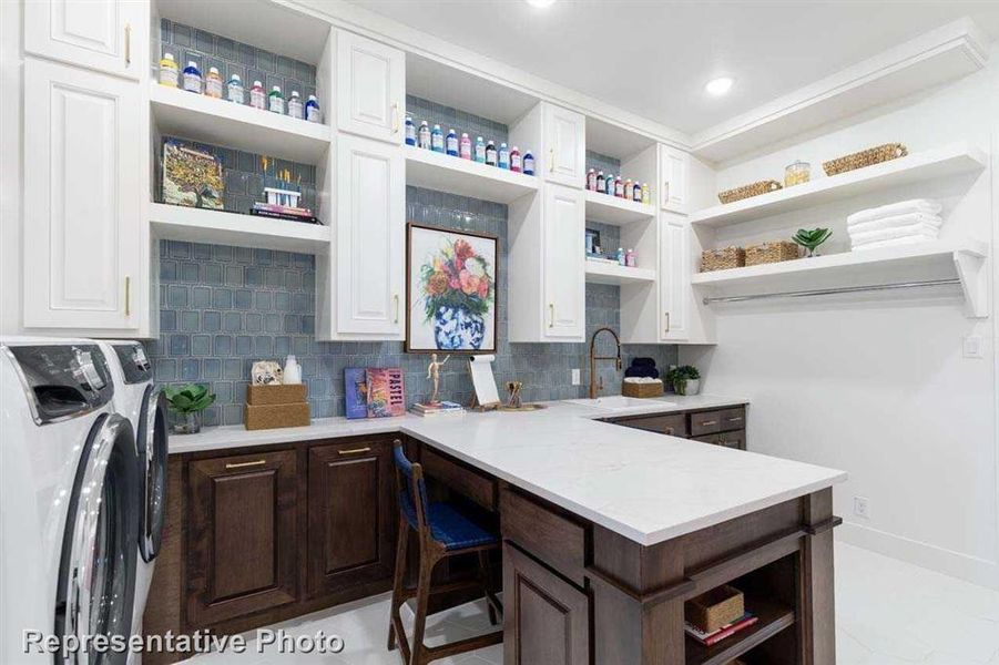 Laundry Room/Craft Room (Representative Photo)