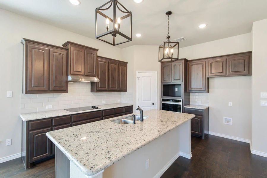 Kitchen | Concept 2440 at Silo Mills - Select Series in Joshua, TX by Landsea Homes
