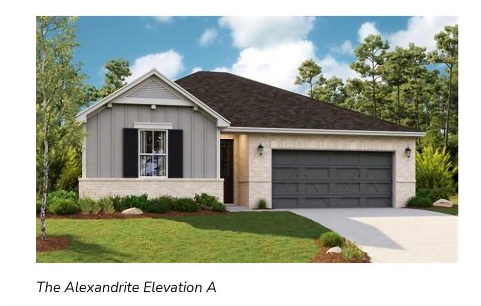 New construction Single-Family house 248 Torchwood Dr, Marble Falls, TX 78654 Alexandrite- photo