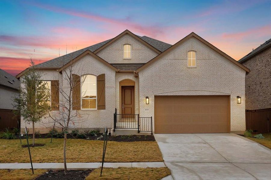 New construction Single-Family house 1028 Willie Ranch Way, Leander, TX 78641 Chesterfield Plan- photo