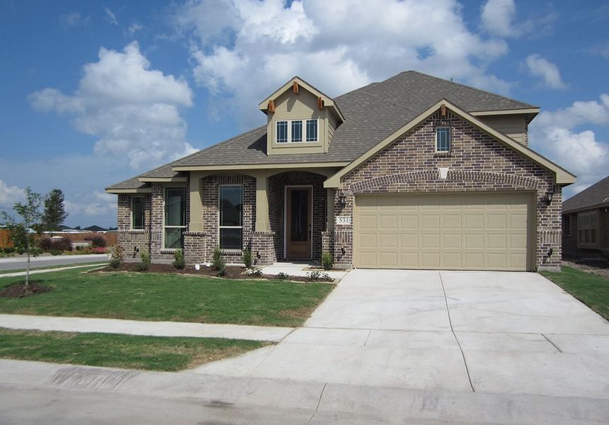 New construction Single-Family house Carolina II, 144 Burnett Drive, Lavon, TX 75166 - photo
