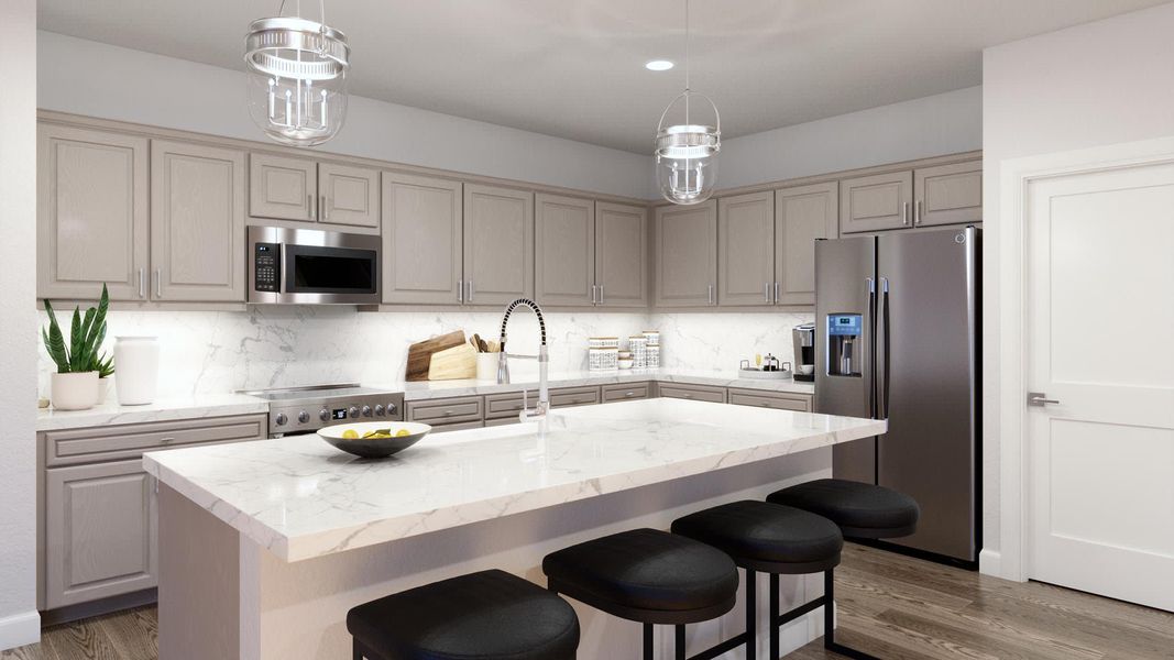 Kitchen | Prescott | Wildera – Valley Series | New Homes in San Tan Valley, AZ | Landsea Homes