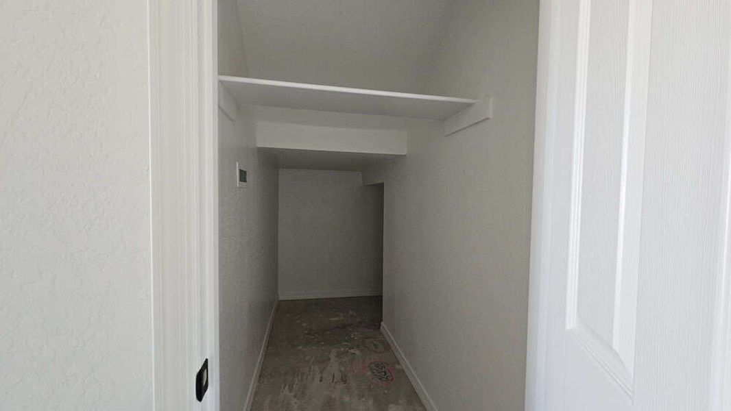 Under stair storage closet