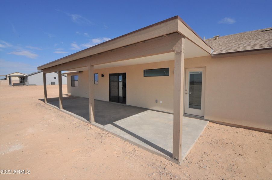 Covered Back Patio