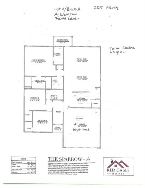 The Sparrow Floorplan