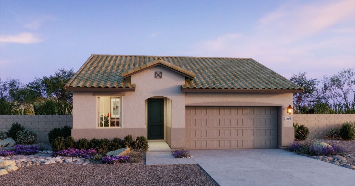 New construction Single-Family house 3503, 25334 West La Salle Street, Buckeye, AZ 85326 - photo