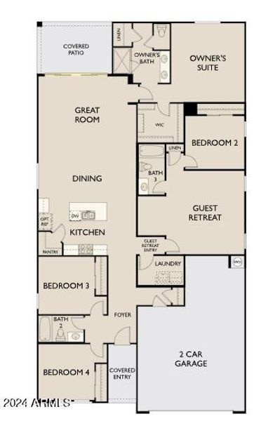 Floorplan (R) - Sunfloer - 4-Panel Slide