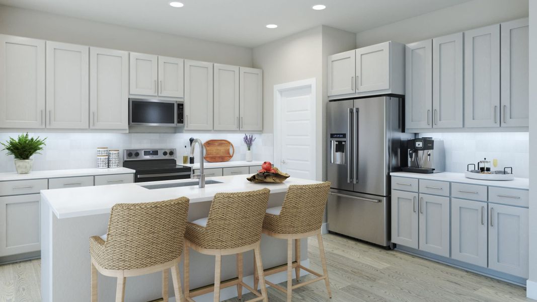 Kitchen | Watersong | Courtyards at Waterstone | New homes in Palm Bay, FL | Landsea Homes