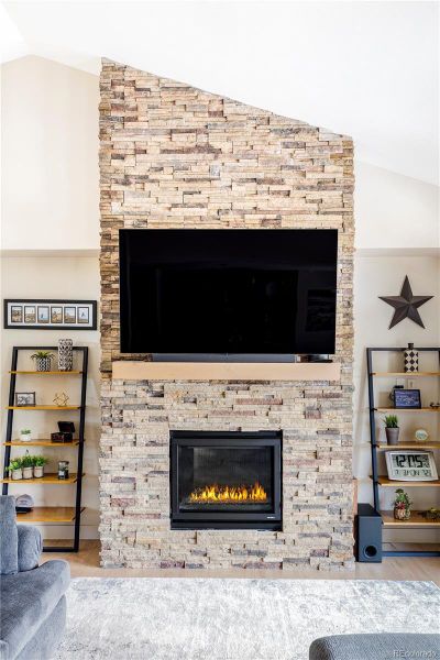 Fireplace in Great Room