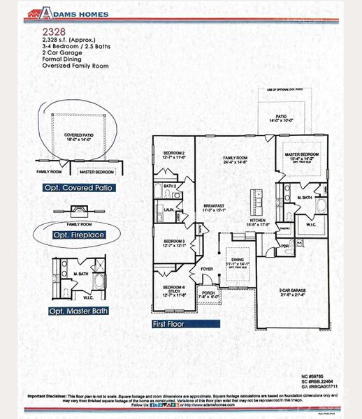 2328 Floor Plan