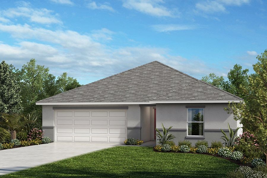 New construction Single-Family house Plan 1541 Modeled, 2509 Zachary Taylor Way, Bartow, FL 33830 - photo