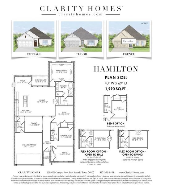 New construction Single-Family house Hamilton, 628 Godley Ranch, Godley, TX 76044 - photo