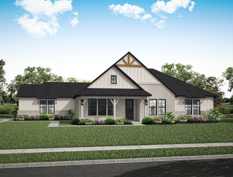 New construction Single-Family house 2775 Farmhouse, 25655 High Meadow Preserve Drive, Magnolia, TX 77355 - photo
