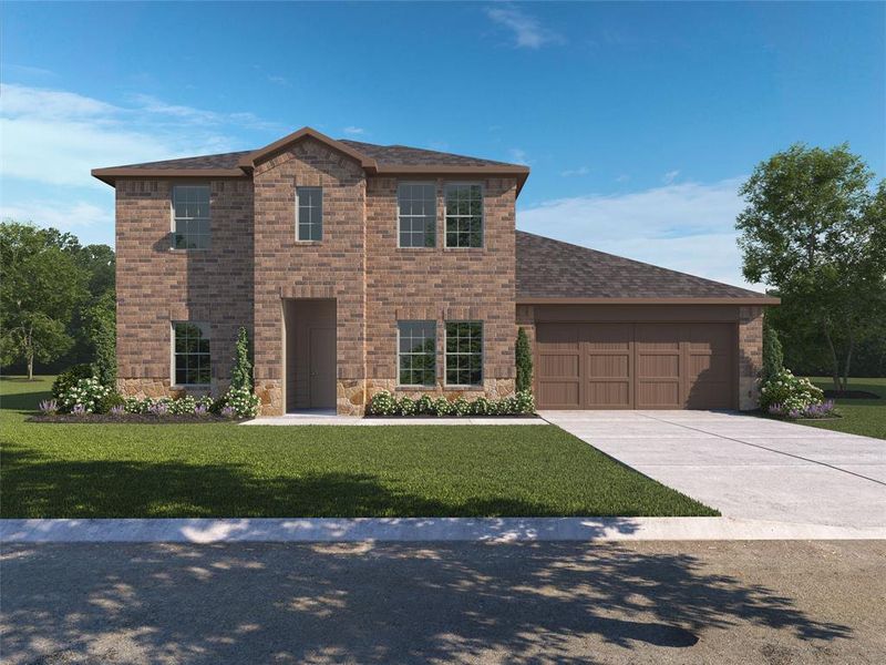New construction Single-Family house 1425 Bennett Drive, Burleson, TX 76028 JACKSON- photo
