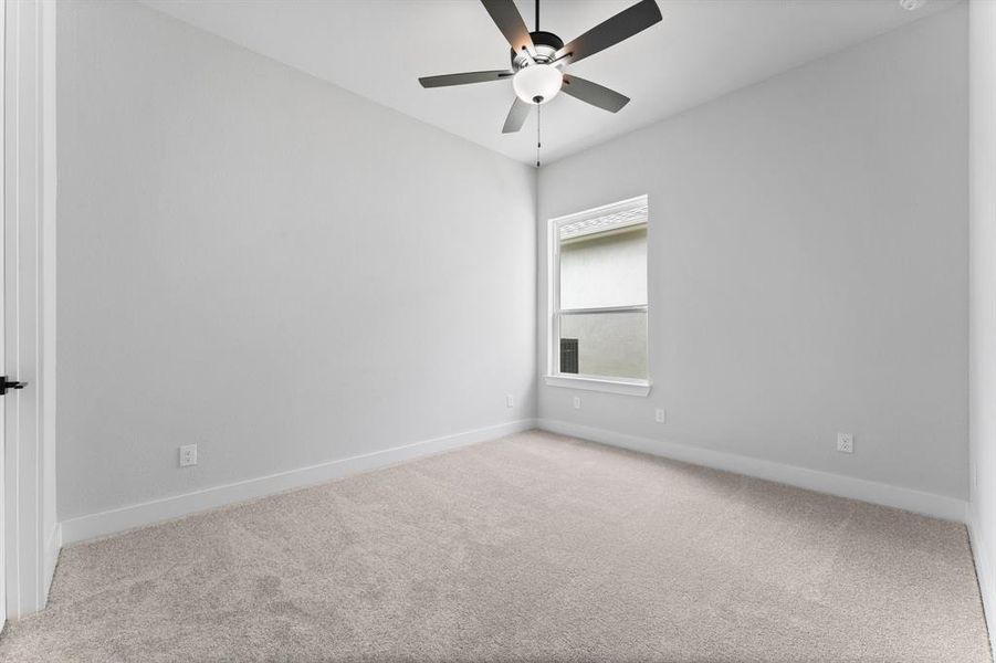 Bedroom 3 with Private Attached Bath and Walk-in Closet