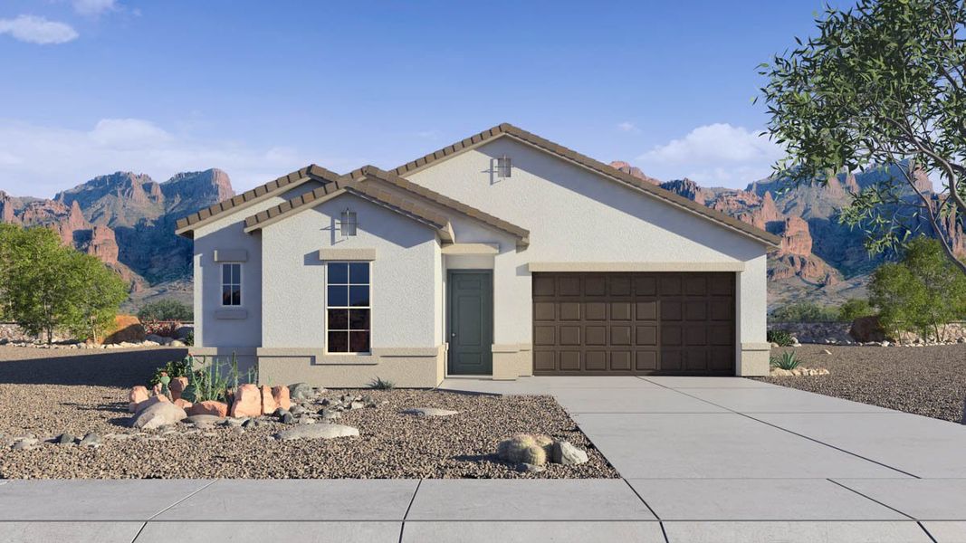 New construction Single-Family house Fargo, 25202 North 159th Drive, Surprise, AZ 85387 - photo