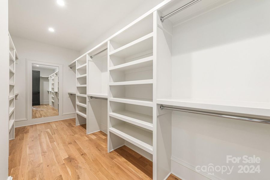 Primary Walk-in Closet