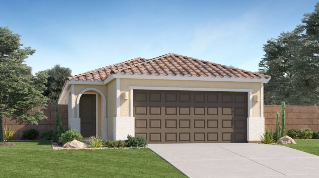 New construction Single-Family house Lily, 12516 Verbina Lane, Florence, AZ 85132 - photo