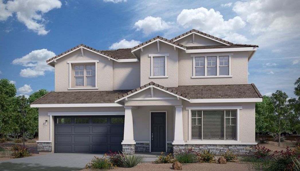New construction Single-Family house Providence, 23440 South 210th Street, Queen Creek, AZ 85142 - photo