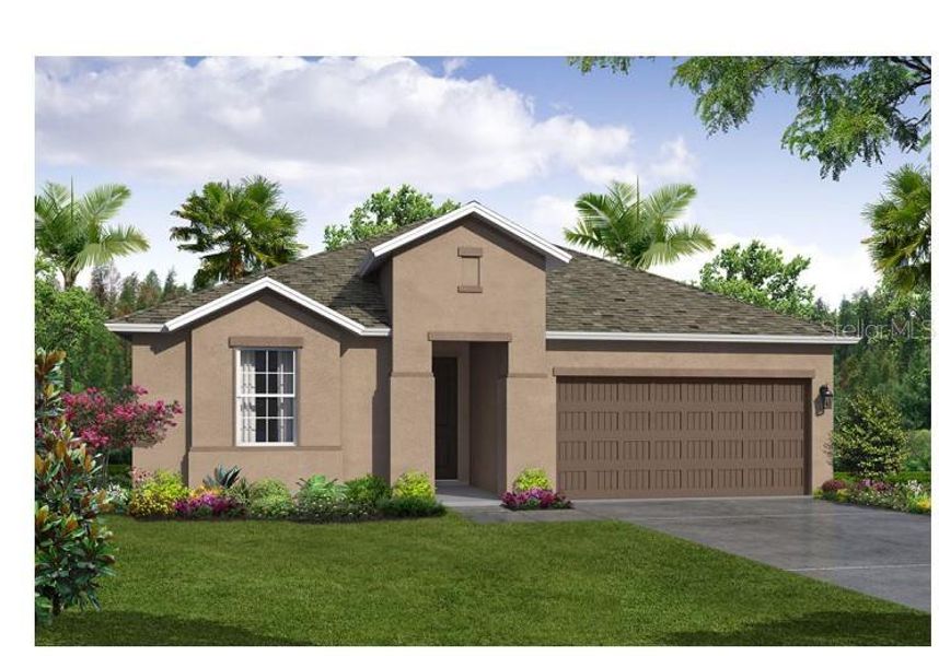 New construction Single-Family house 34776 Mulrion Drive, Zephyrhills, FL 33541 Casey Key- photo