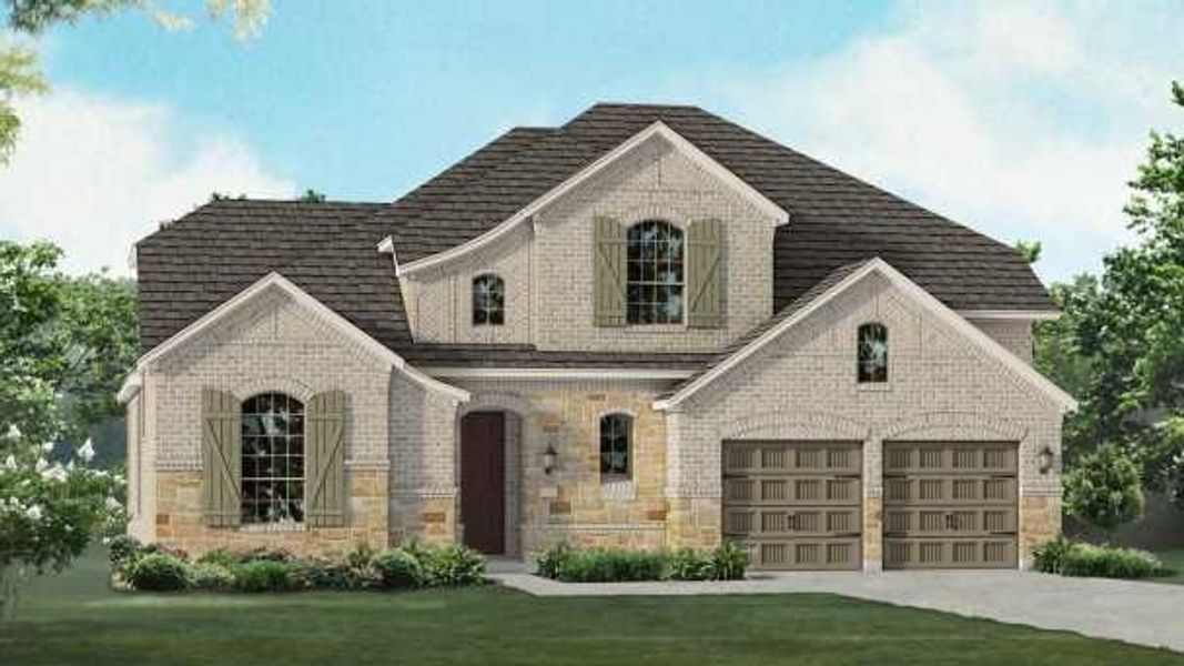 New construction Single-Family house 248H Plan, 920 Shooting Star Drive, Prosper, TX 75078 - photo