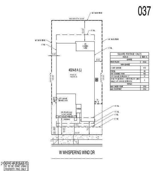 Plot Plan