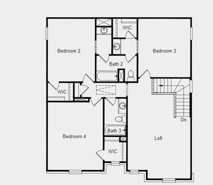 Structural Options Added: Gourmet Kitchen and Bay Window in Primary Suite