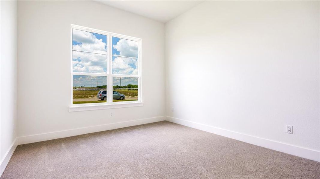 Empty room featuring carpet