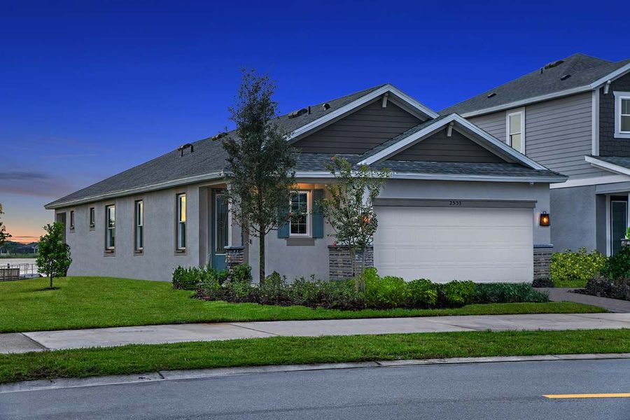 New construction Single-Family house Cypress, 2553 Village Lakes Boulevard, Lakeland, FL 33805 - photo