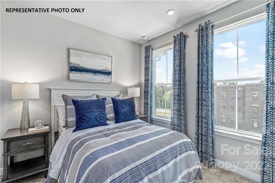 Guest Bedroom with Ensuite Bathroom and Closet