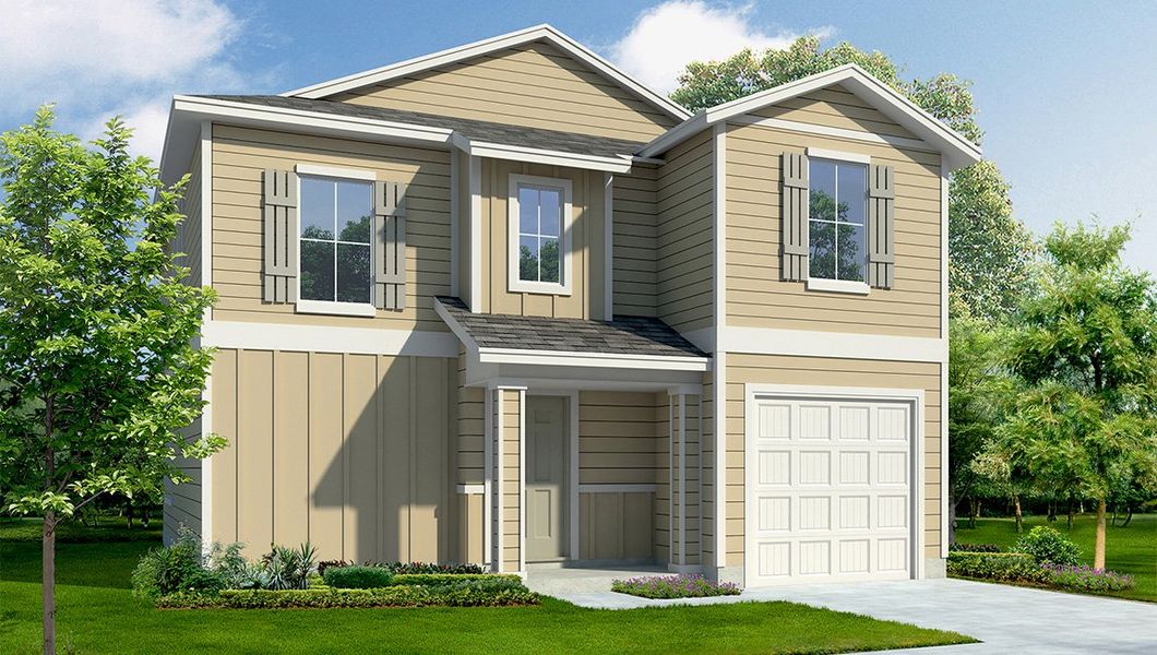 New construction Single-Family house The Reese, 4635 Christopher Street, San Antonio, TX 78223 - photo