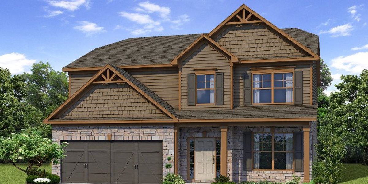 New construction Single-Family house Stamford, 3040 Heritage Glen Drive, Gainesville, GA 30507 - photo