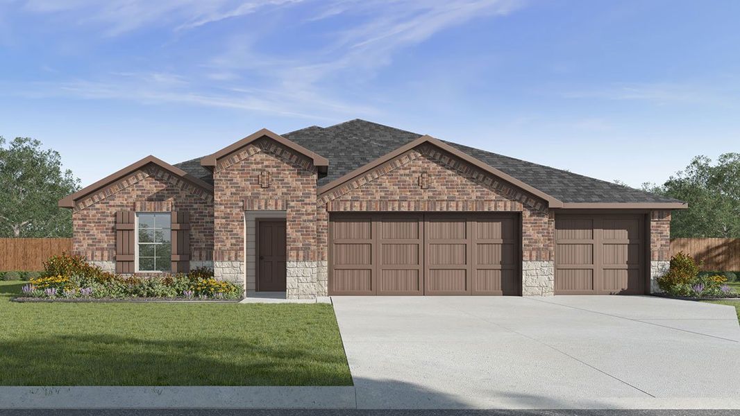 New construction Single-Family house 2707 Willow Gulch Way, Rosenberg, TX 77469 Fairfield - Plan 2176 - 50'- photo