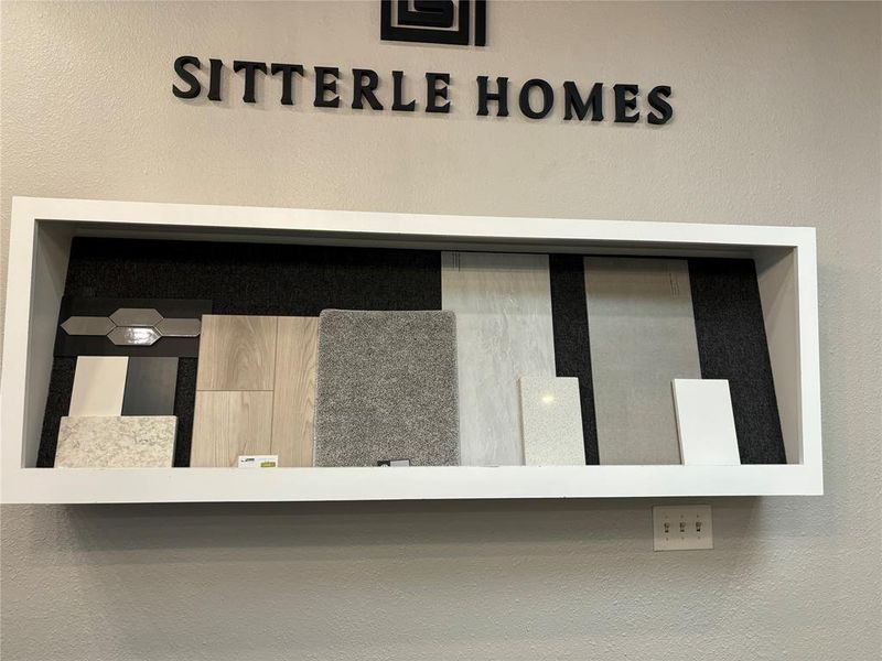 Planned Selections. See Sitterle Homes Sales Professional for Details.