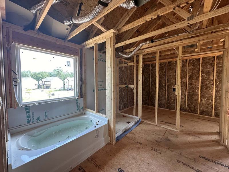 Primary Bathroom Construction Progress