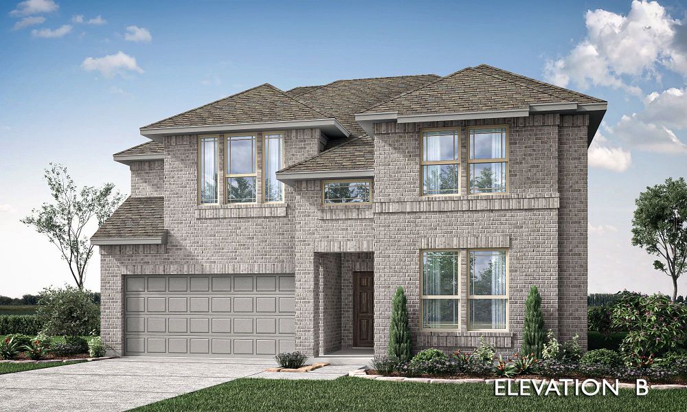 New construction Single-Family house Violet III, 10633 Moss Cove Drive, Fort Worth, TX 76036 - photo
