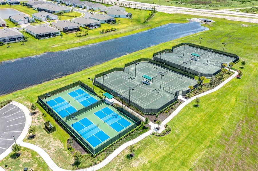 Pickleball and Tennis Court