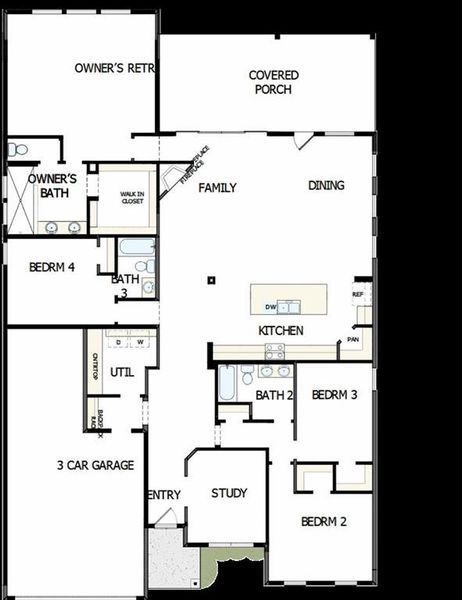 The success of a floorplan is the way you can move through it…You’ll be amazed at how well this home lives…We call it traffic patterns.