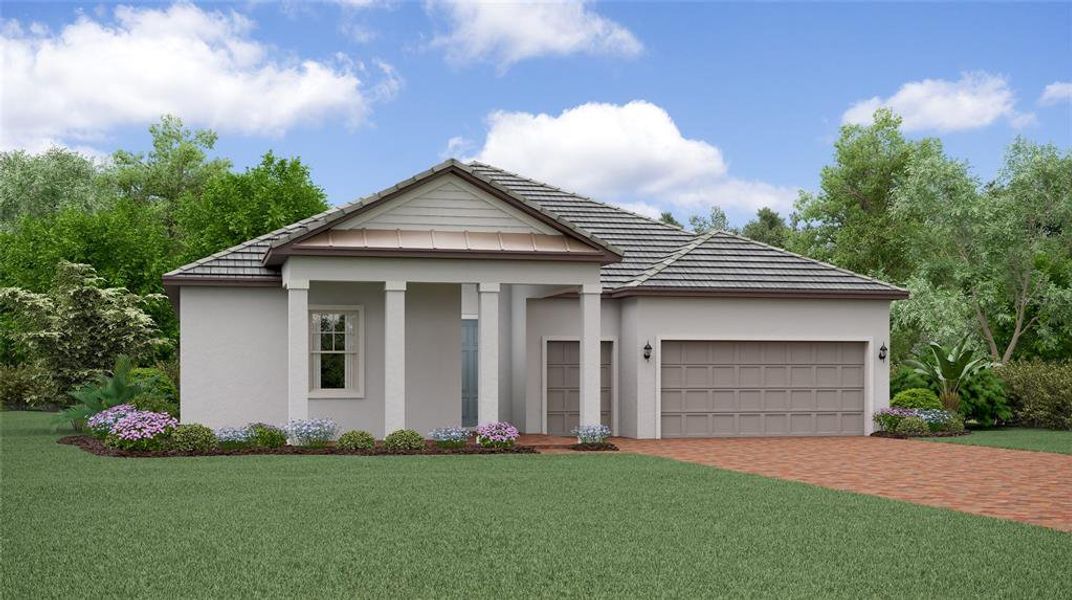 New construction Single-Family house 12338 Violet Jasper Drive, Parrish, FL 34219 - photo