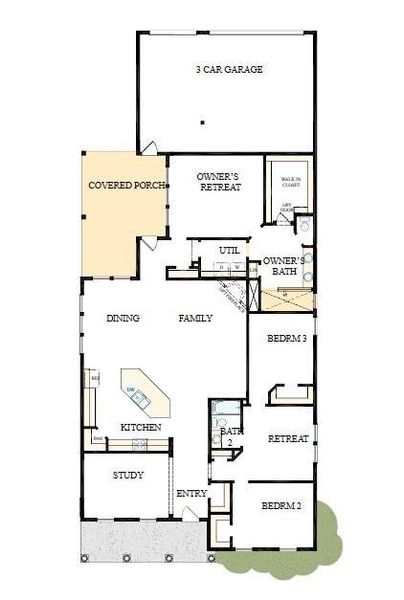 The success of a floorplan is the way you can move through it…You’ll be amazed at how well this home lives…We call it traffic patterns.