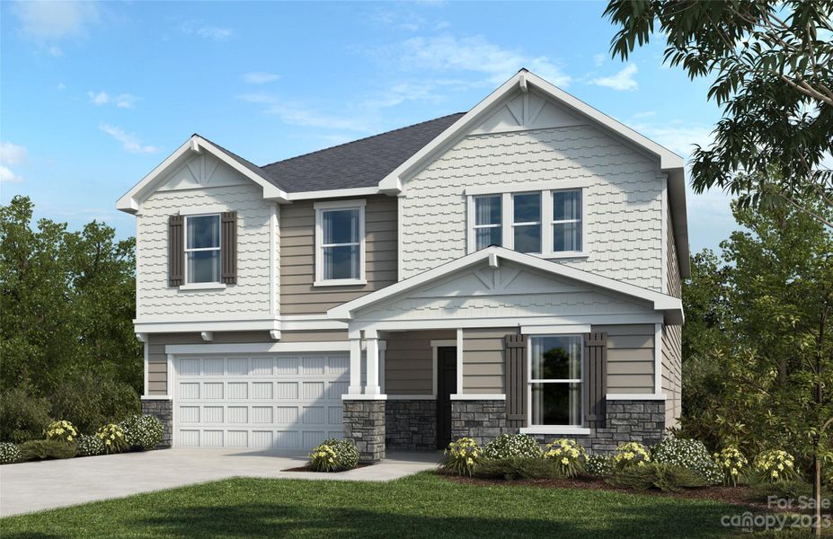 New construction Single-Family house 12206 Rowan Hill Drive, Huntersville, NC 28078 3147- photo