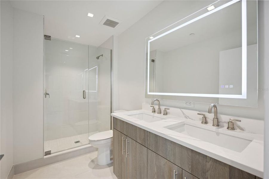 Master bathroom