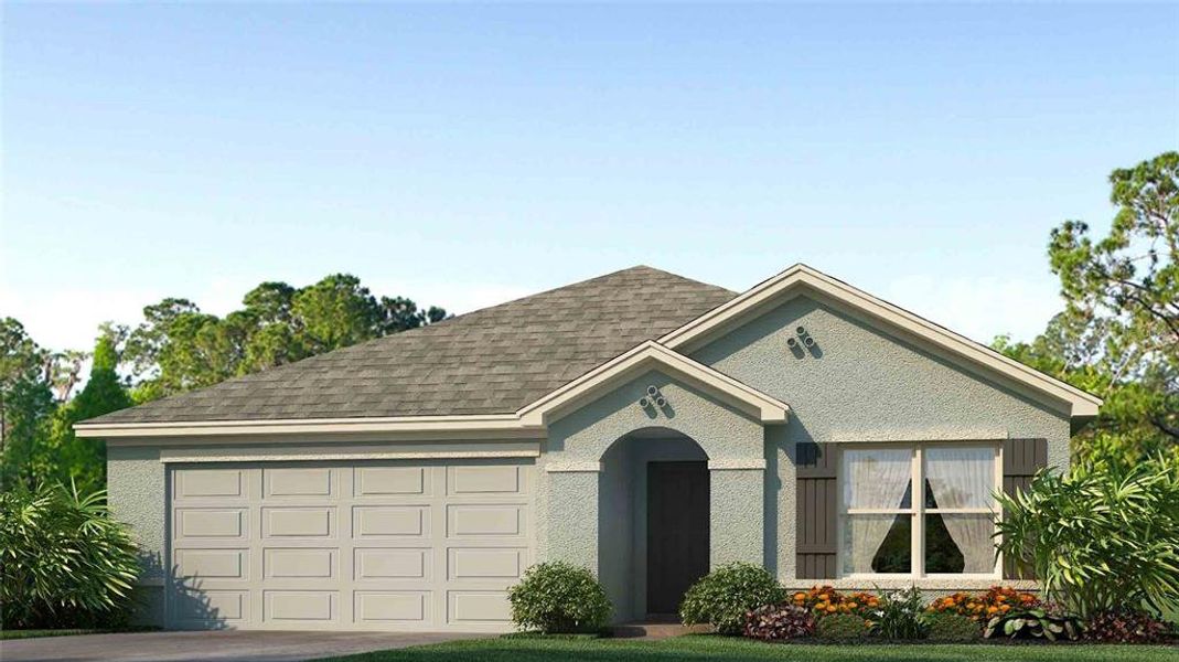 New construction Single-Family house 3204 Silver Date Drive, Wimauma, FL 33598 - photo