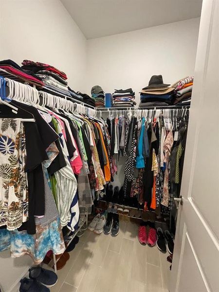 Master Walk-in Closet