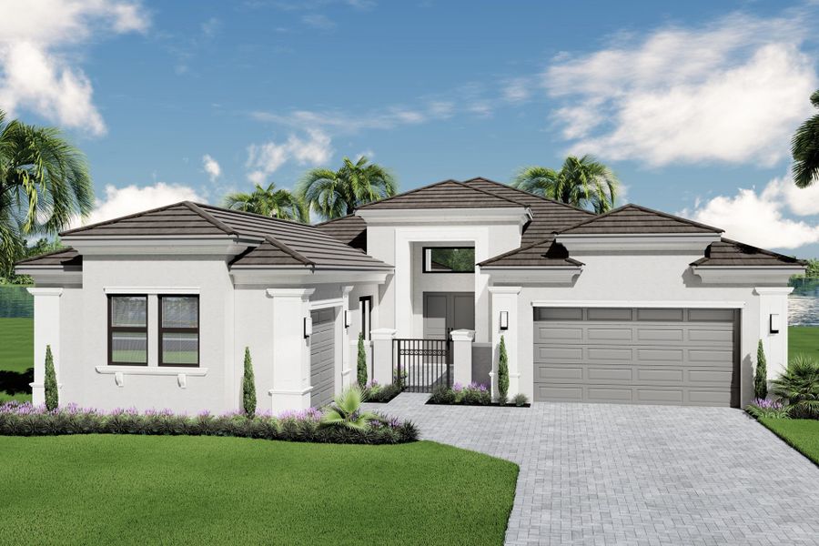 New construction Single-Family house Carlyle, 11219 Sweet Sage Avenue, Boynton Beach, FL 33473 - photo