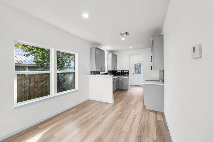 View to Kitchen Area