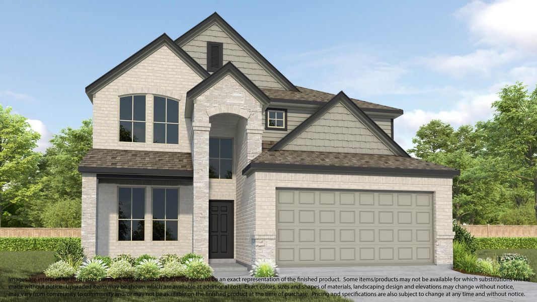 New construction Single-Family house 321 West Tranquil Field Lane, Waller, TX 77484 Plan 270- photo