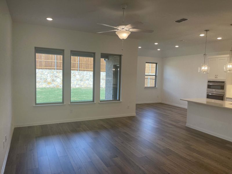 Family Room Construction Progress