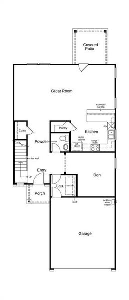 This floor plan features 3 bedrooms, 2 full baths, 1 half bath and over 2,200 square feet of living space.